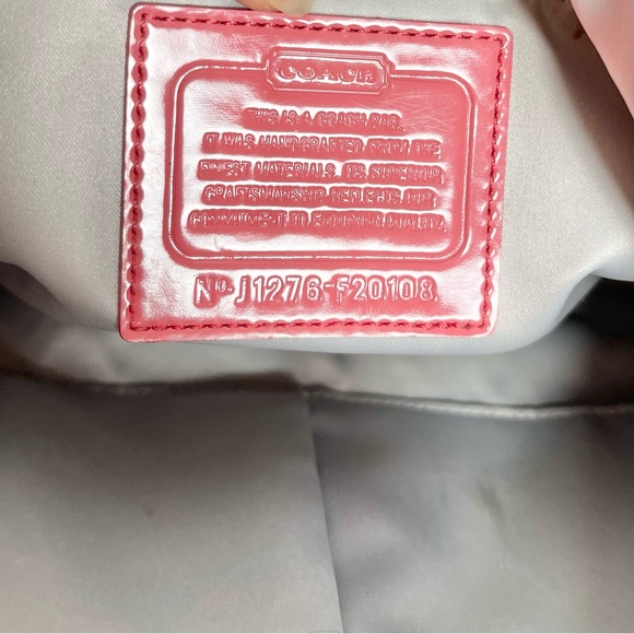 Coach Pink Shoulder Bag - Picture 13 of 14
